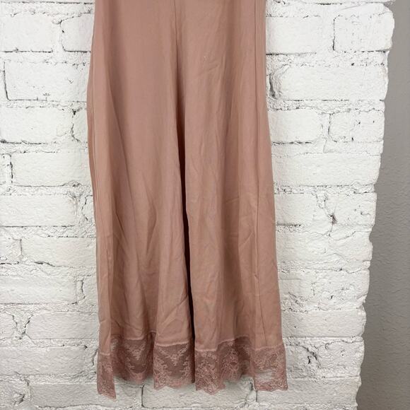 Vintage Formfit Rogers 32 Tall Lace Corset Slip Dress - Picture 6 of 8